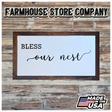 Load image into Gallery viewer, Bless Our Nest Deluxe Handgun Concealment Wall Art
