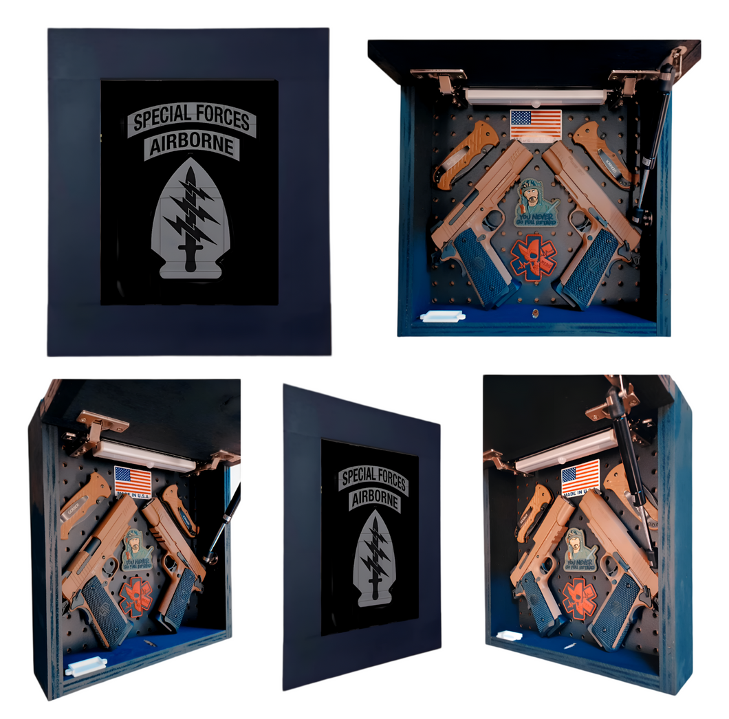 Special Forces Deluxe Gun Concealment Picture Frame