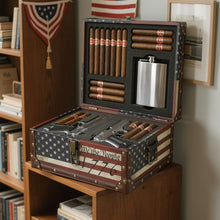 Load image into Gallery viewer, The Patriot's Cache Strong Box Old Glory &amp; US Army Design
