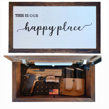 Load image into Gallery viewer, Happy Place Deluxe Handgun Concealment Wall Art
