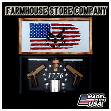 Load image into Gallery viewer, Air Force Deluxe Gun Concealment Flag Wall Art
