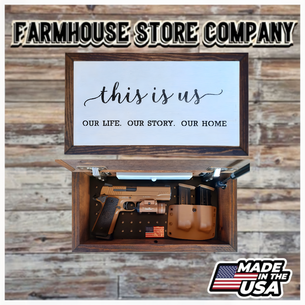 This Is Us Deluxe Handgun Concealment Wall Art