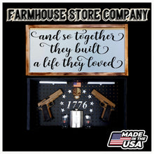 Load image into Gallery viewer, Life They Loved Concealment Wall Art
