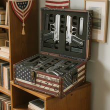 Load image into Gallery viewer, The Patriot's Cache Strong Box Old Glory &amp; US Army Design
