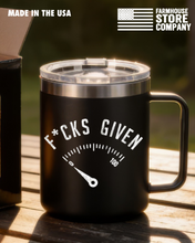 Load image into Gallery viewer, NO F*CKS GIVEN BFM 12oz PATRIOTIC MUG
