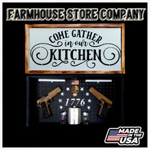 Load image into Gallery viewer, Kitchen Deluxe Gun Concealment Flag Wall Art
