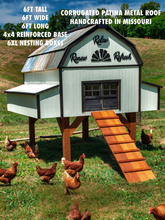 Load image into Gallery viewer, Free Range Premium Handcrafted Dutch Style Gambrel Barndominium/Bunkhouse Chicken Coop &amp; Enclosed Run Options
