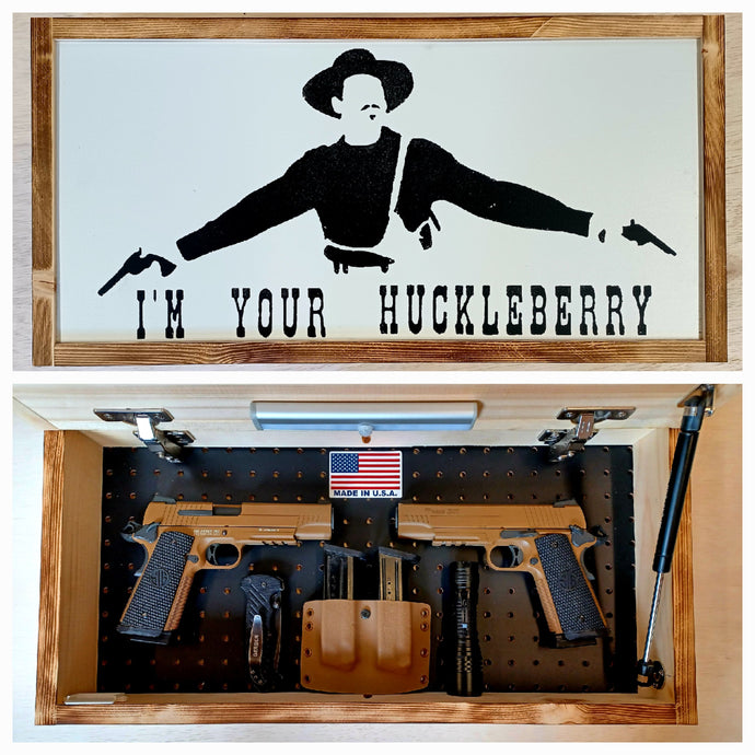 Liberty Home Don't Tread on Me Hidden Gun Storage Sign Charred Finish